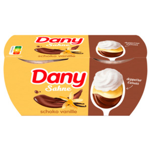 Danone Dany Sahne Schoko-Vanille 4x115g