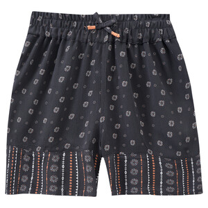 Mädchen Shorts aus Kreppstoff DUNKELGRAU