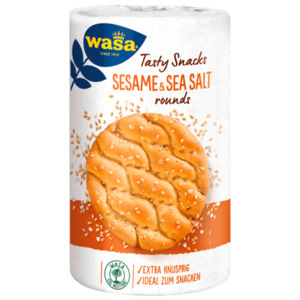 Wasa Delicate Rounds Sesame & Sea Salt 235g