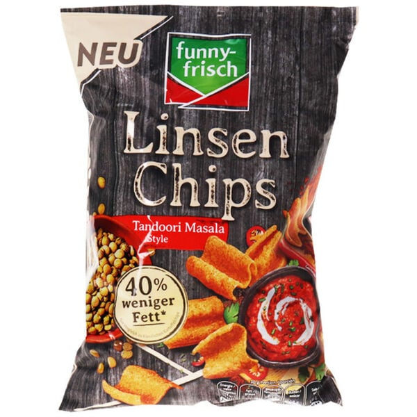 Bild 1 von Funny Frisch Linsen Chips Tandoori Masala Style