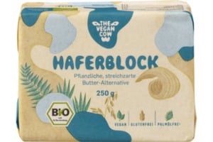 Veganer Haferblock