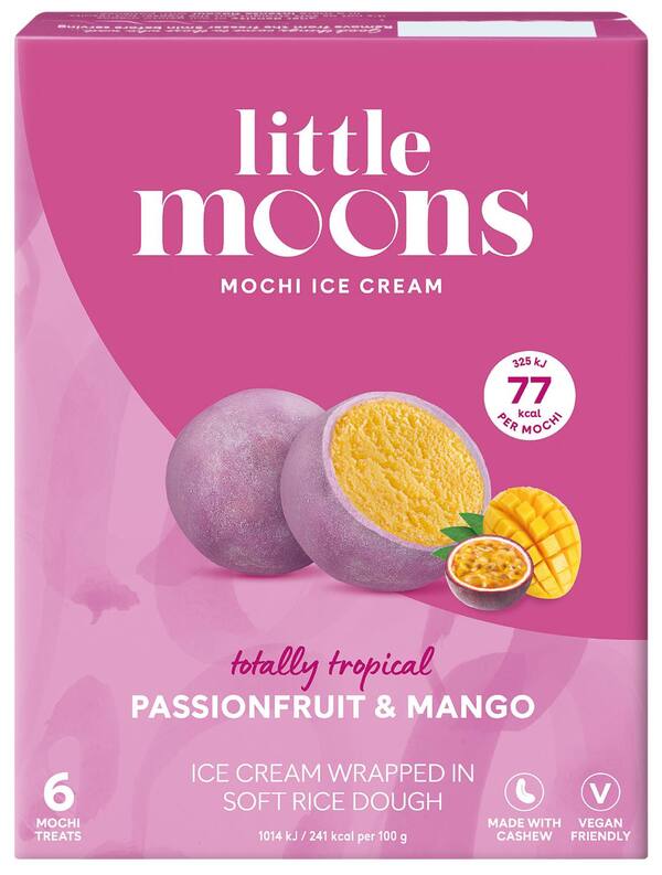 Bild 1 von LITTLE MOONS Mochi Ice Cream, 6 St. = 192-g-Packg.