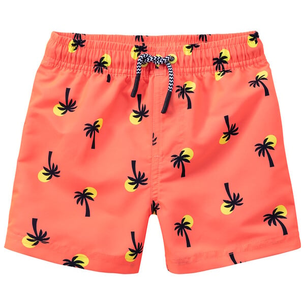 Bild 1 von Baby Badeshorts mit Palmen allover ORANGE