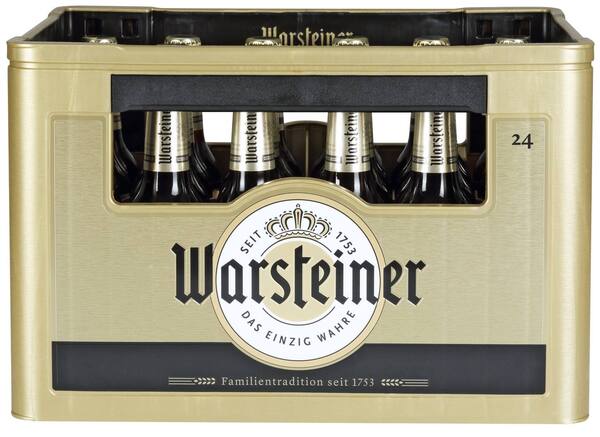 Bild 1 von WARSTEINER Premium Pilsener, Ka. 24 x 0,33-l-Fl.