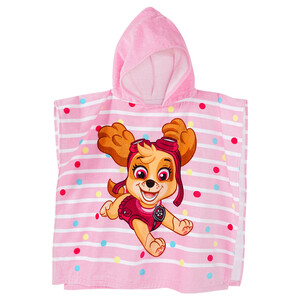 PAW Patrol Badeponcho mit Kapuze ROSA