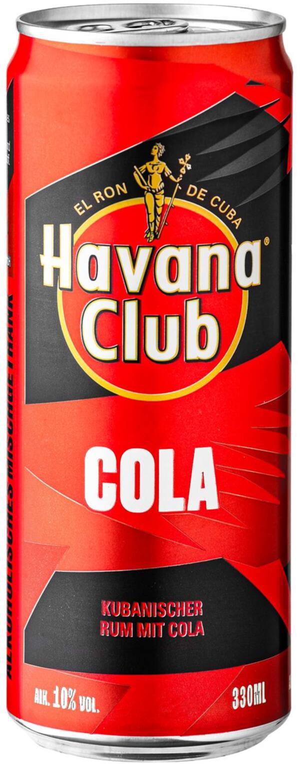 Bild 1 von HAVANA CLUB Alkoholisches Mixgetränk, 0,33-l-Dose