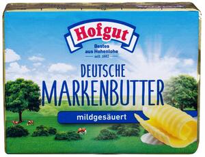 HOFGUT Dtsch. Markenbutter, 250-g-Stück