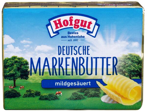 Bild 1 von HOFGUT Dtsch. Markenbutter, 250-g-Stück