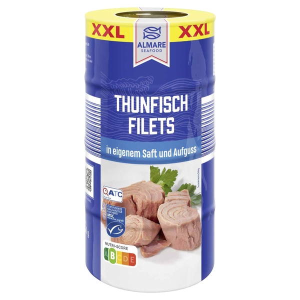 Bild 1 von ALMARE Thunfischfilets 780 g