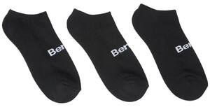 BENCH Damen-Sneakersocken, 3 Paar