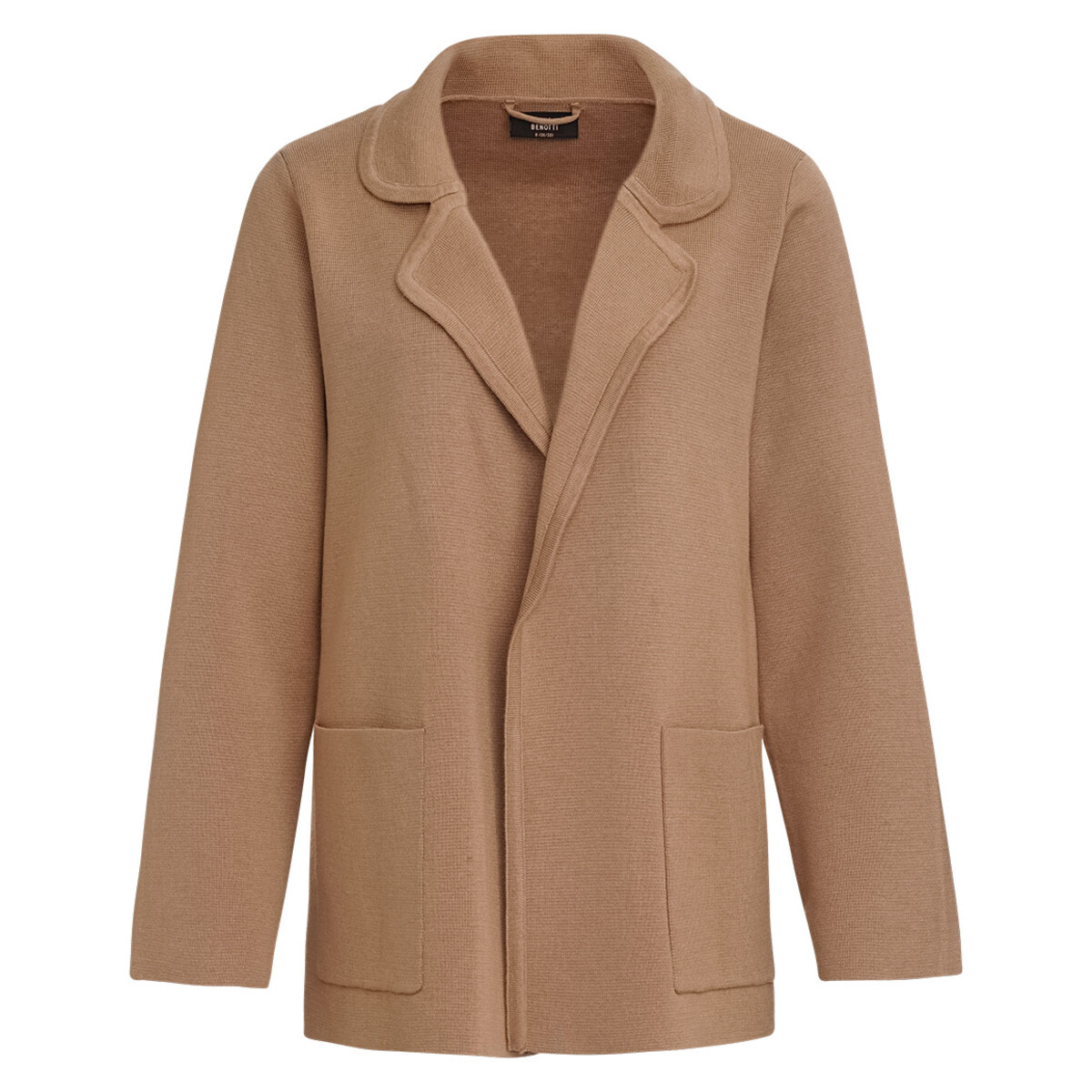 Bild 1 von Damen Strickblazer mit Reverskragen BEIGE