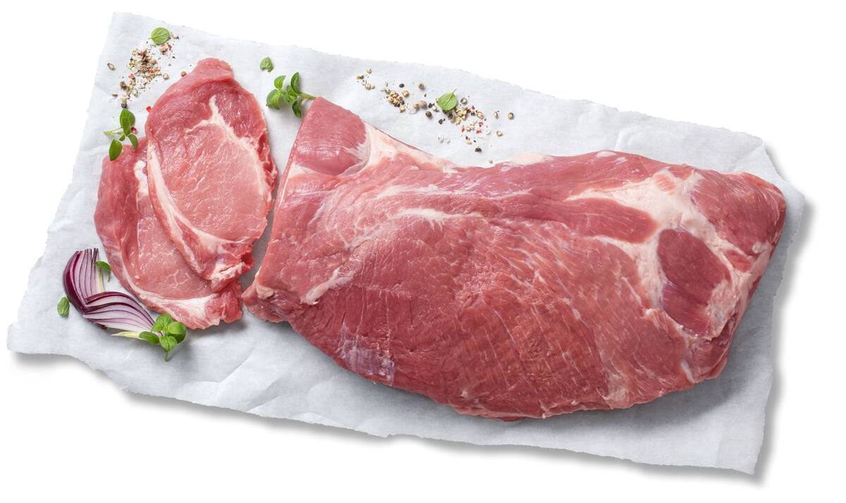 Bild 1 von K-WERTSCHÄTZE Schweinenacken/-kamm ohne Knochen, kg