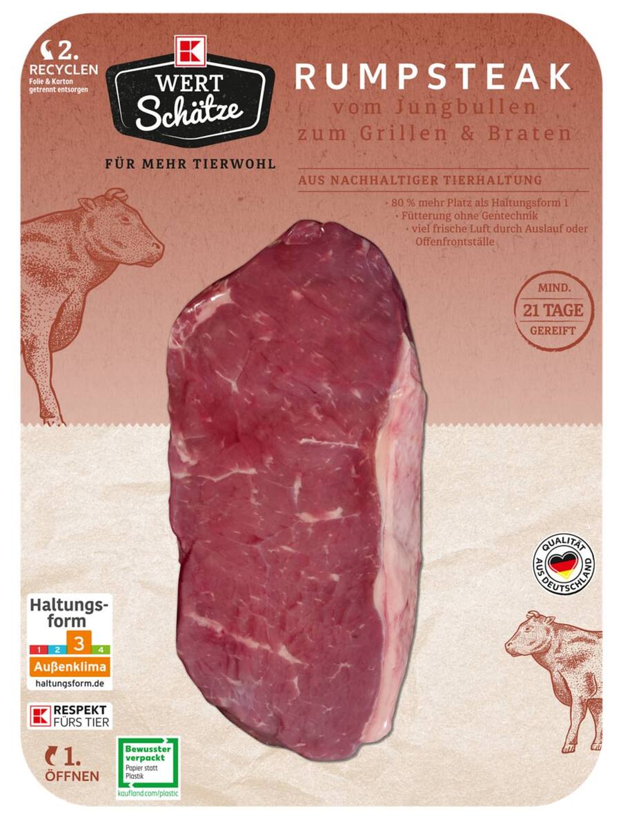 Bild 1 von K-WERTSCHÄTZE Rumpsteak, kg