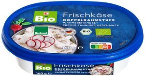 K-BIO Bioland Frischkäse, 160-g-Packg.