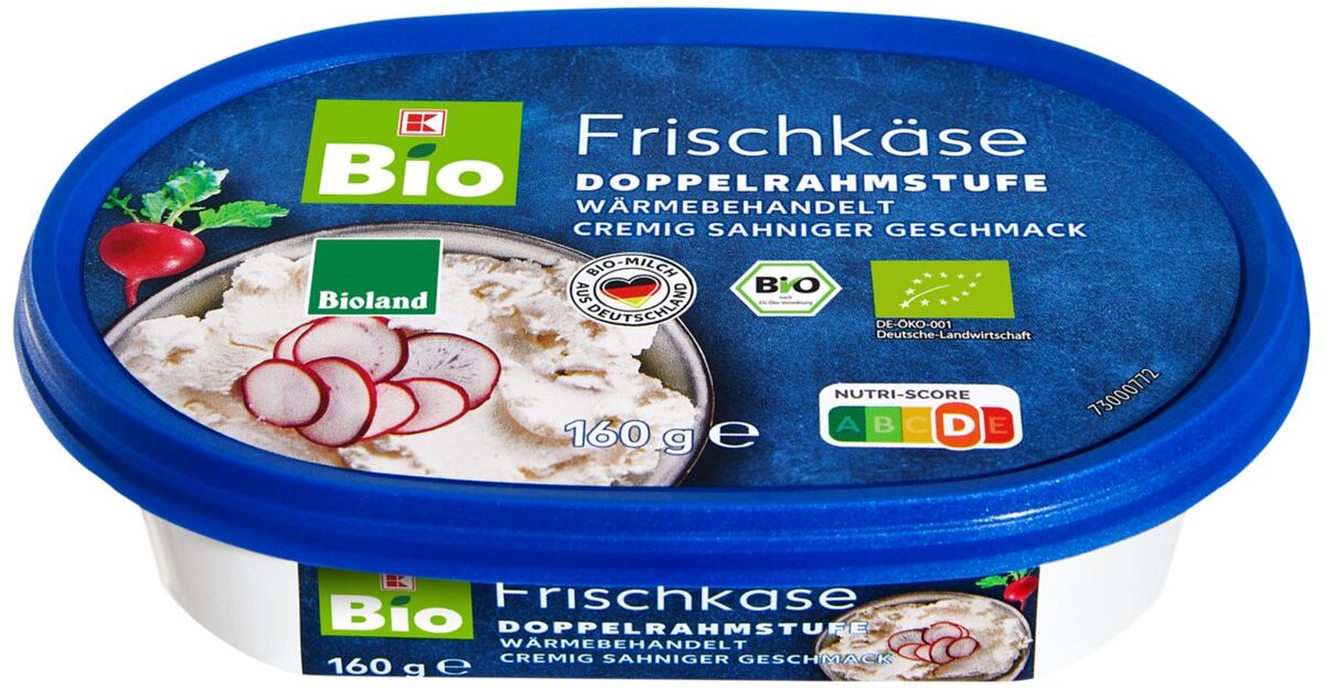 Bild 1 von K-BIO Bioland Frischkäse, 160-g-Packg.