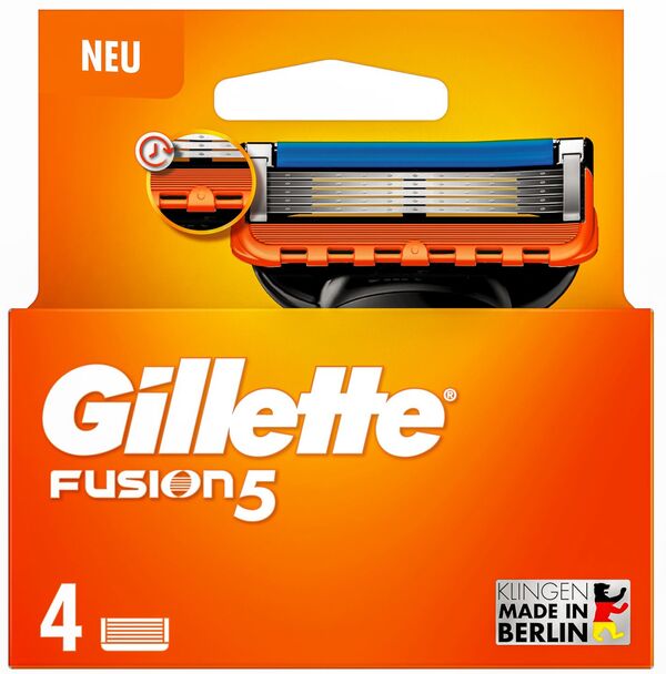 Bild 1 von GILLETTE Fusion 5, 4-St.-Packg.