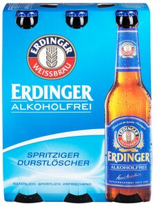 ERDINGER Alkoholfrei, Packg. 6 x 0,33-l-Fl.