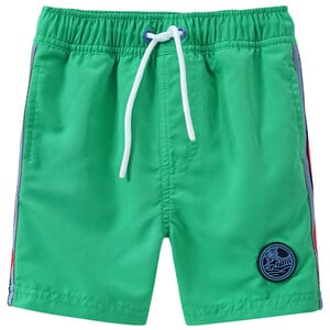 Jungen Badeshorts mit Applikation GRÜN