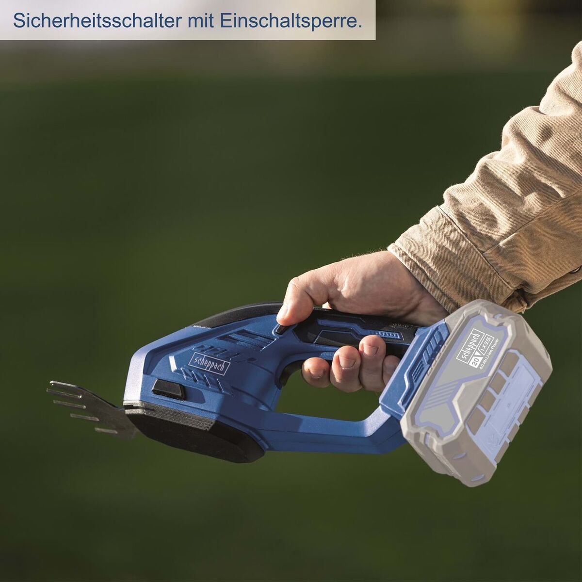 Bild 3 von Akku Gras- und Strauchschere C-HTGS200-X 20V ohne Akku & Ladegerät