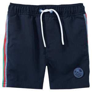 Jungen Badeshorts mit Applikation DUNKELBLAU