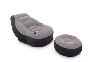aufblasbarer Relaxsessel "Ultra Lounge Relax" 2-teilig inkl. Fußablage