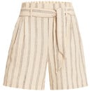 Bild 1 von Damen Shorts mit Streifen CREME