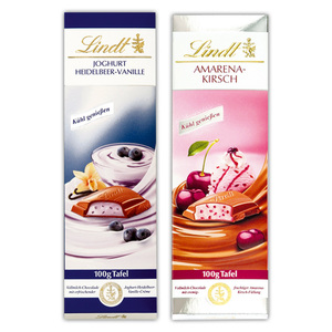 Lindt Tafelschokolade Eissorten