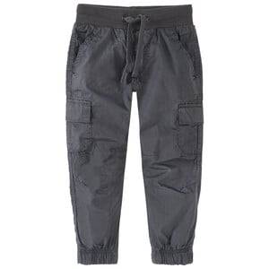 Jungen Cargohose aus Bio-Baumwolle DUNKELGRAU