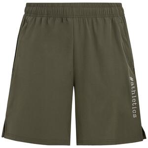 Herren Sport-Shorts mit Elastikbund OLIV