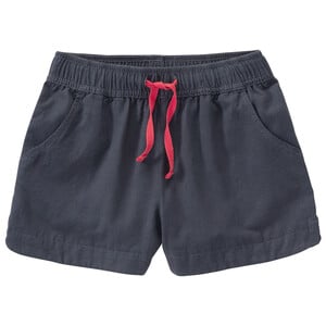 Mädchen Shorts mit Tunnelzug DUNKELGRAU