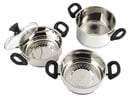 Bild 1 von Salter® Dampfgartopf-Set, 4-tlg. Ø 18 cm