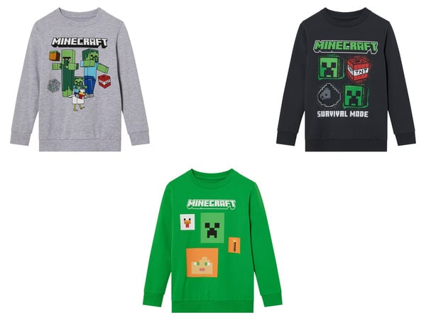 Bild 1 von Minecraft Kinder  Sweatshirt mit Print