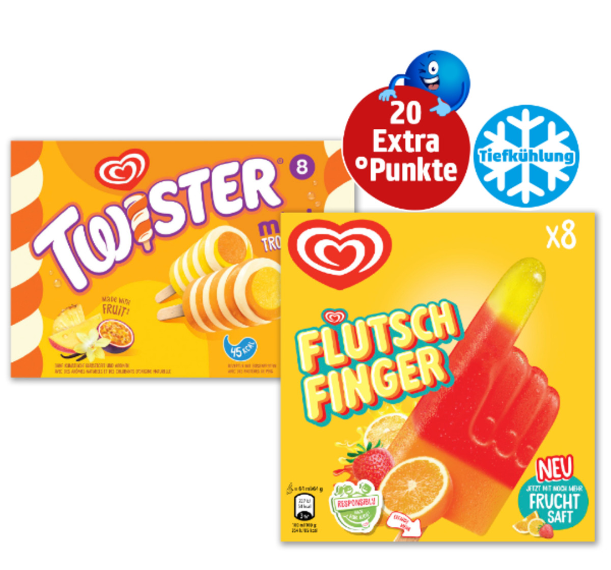 Bild 1 von 20 Extra°Punkte beim Kauf von Langnese Stieleis*