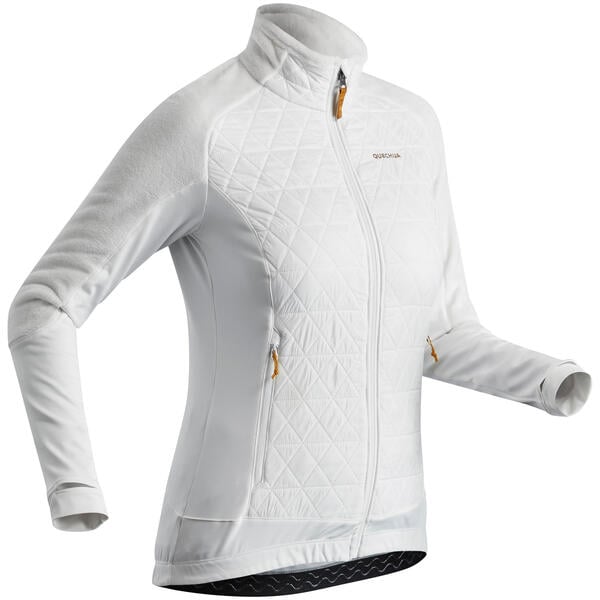 Bild 1 von Fleecejacke Hybridjacke Winterwandern SH900 X-Warm Damen weiss