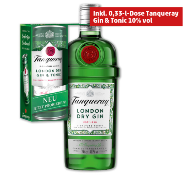 Bild 1 von TANQUERAY London Dry Gin*