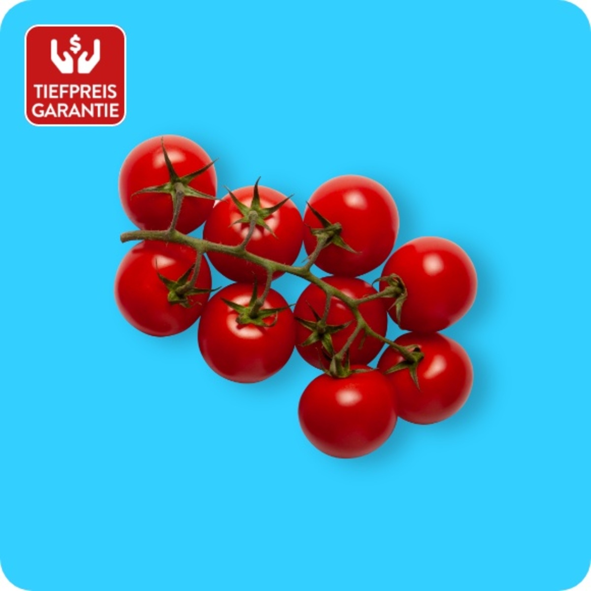 Bild 1 von   Cocktailrispentomaten, Ursprung: siehe Etikett