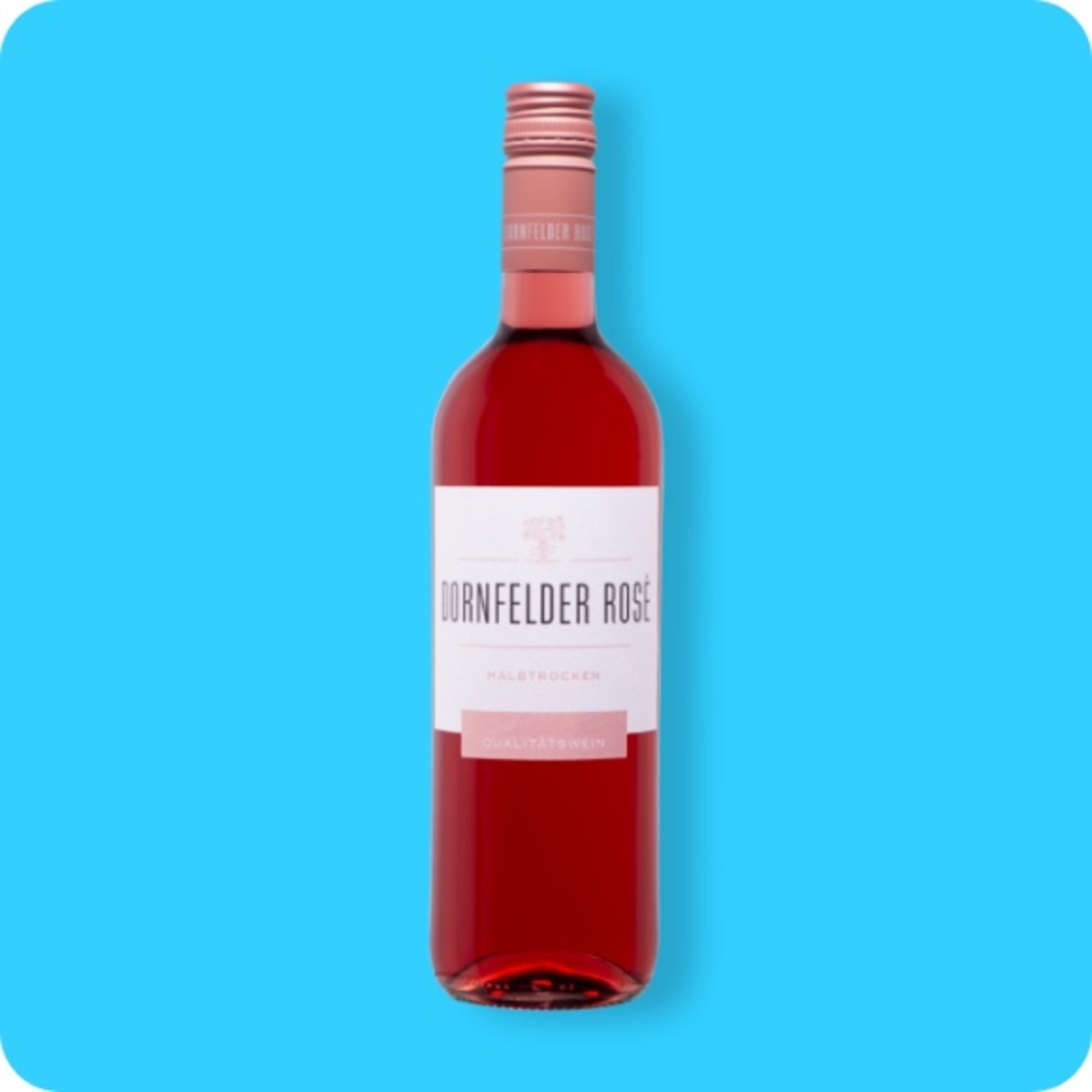 Bild 1 von   Dornfelder Rosé QbA, Aus Rheinhessen oder der Pfalz