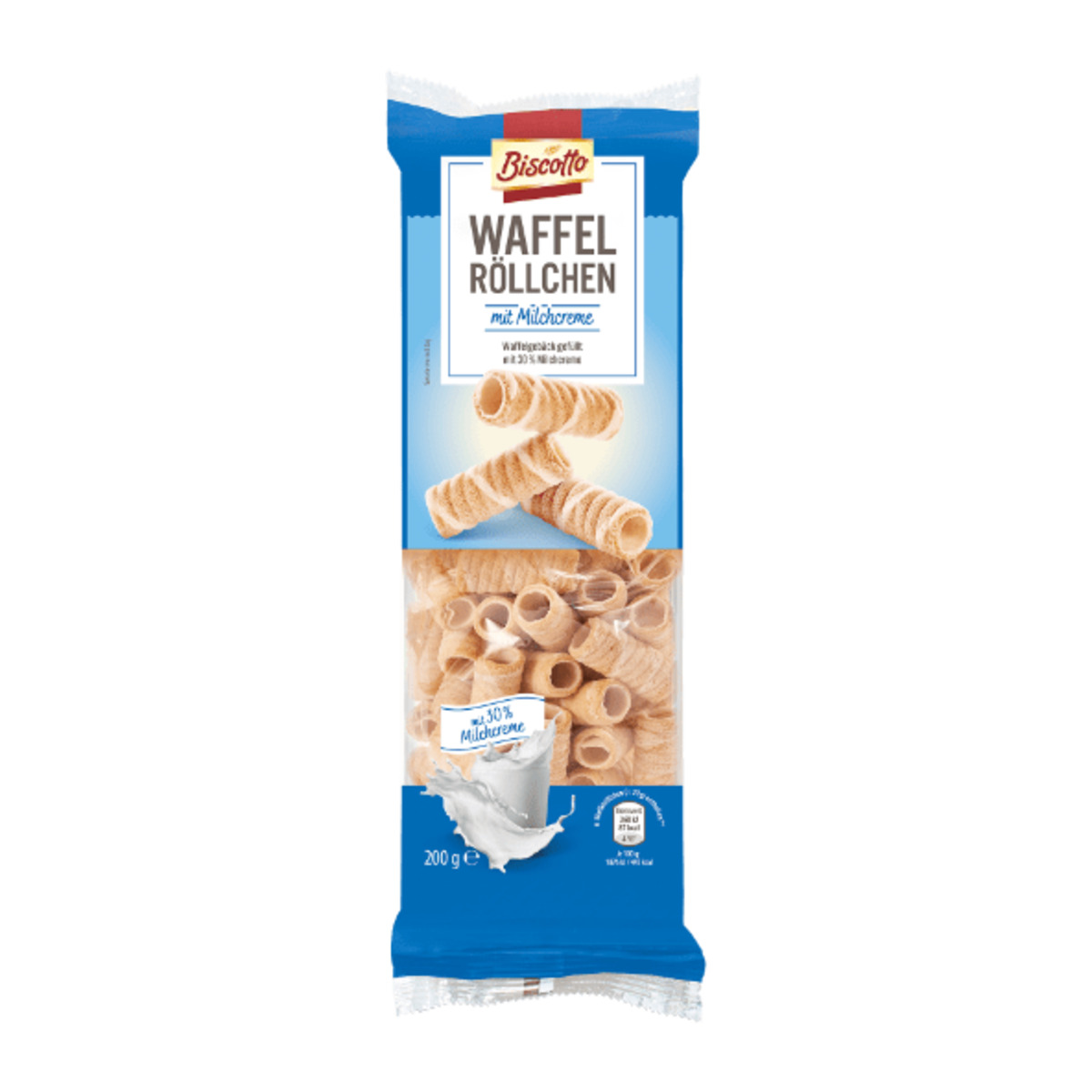 Bild 4 von BISCOTTO Waffelröllchen 200g