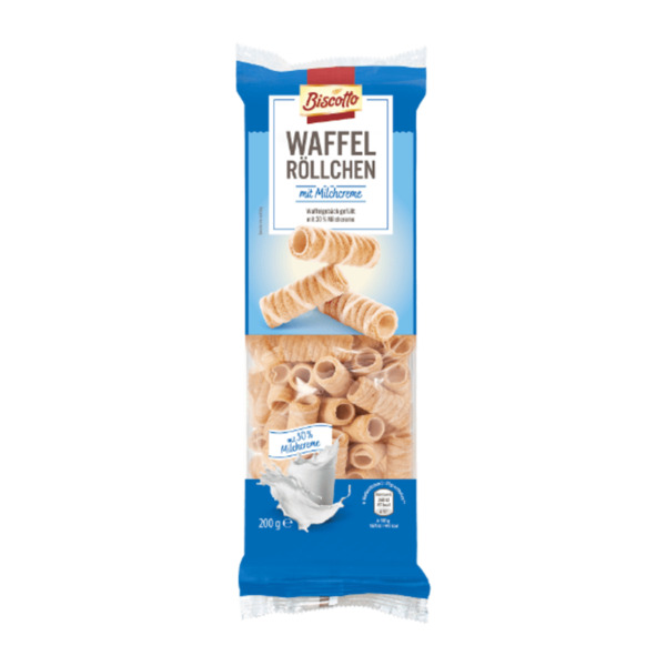 Bild 4 von BISCOTTO Waffelröllchen 200g