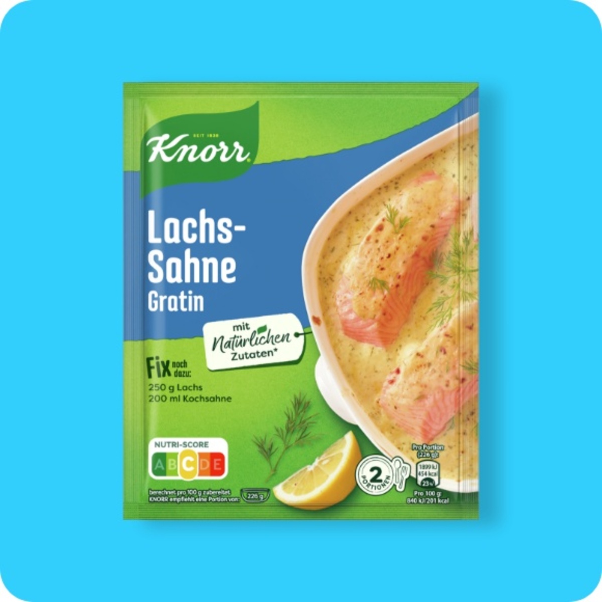 Bild 1 von KNORR®  Fix, Lachs-Sahne-Gratin