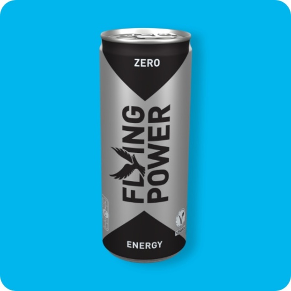 Bild 1 von FLYING POWER Energy-Drink, Regular oder Zero