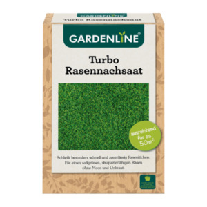 GARDENLINE Turbo-Rasennachsaat 1kg