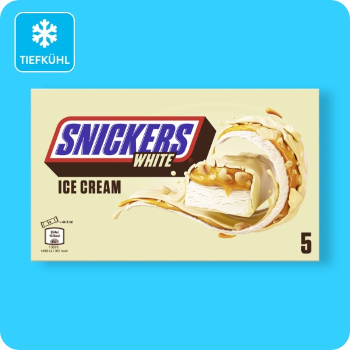 Bild 1 von SNICKERS®  Eisriegel, White