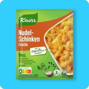 KNORR®  Fix, Nudel-Schinken-Gratin