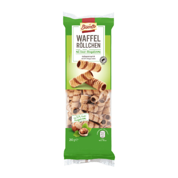 Bild 2 von BISCOTTO Waffelröllchen 200g
