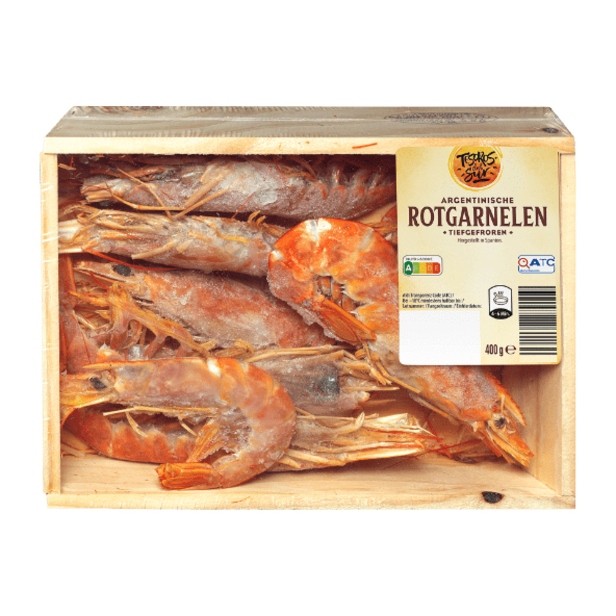 Bild 1 von TESOROS DEL SUR Rotgarnelen 400g