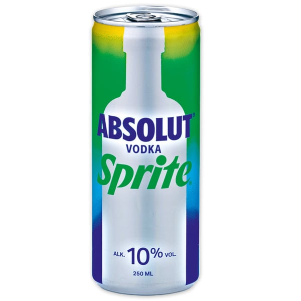 Bild 1 von Sprite Absolut Spirituosen-Mixgetränk