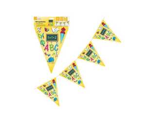 Wimpelkette 4m im Schul-Design