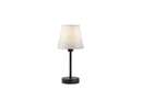 Bild 1 von Tischlampe Fibo, schwarz/weiß, 32 cm