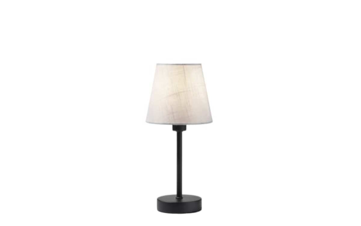 Bild 1 von Tischlampe Fibo, schwarz/weiß, 32 cm